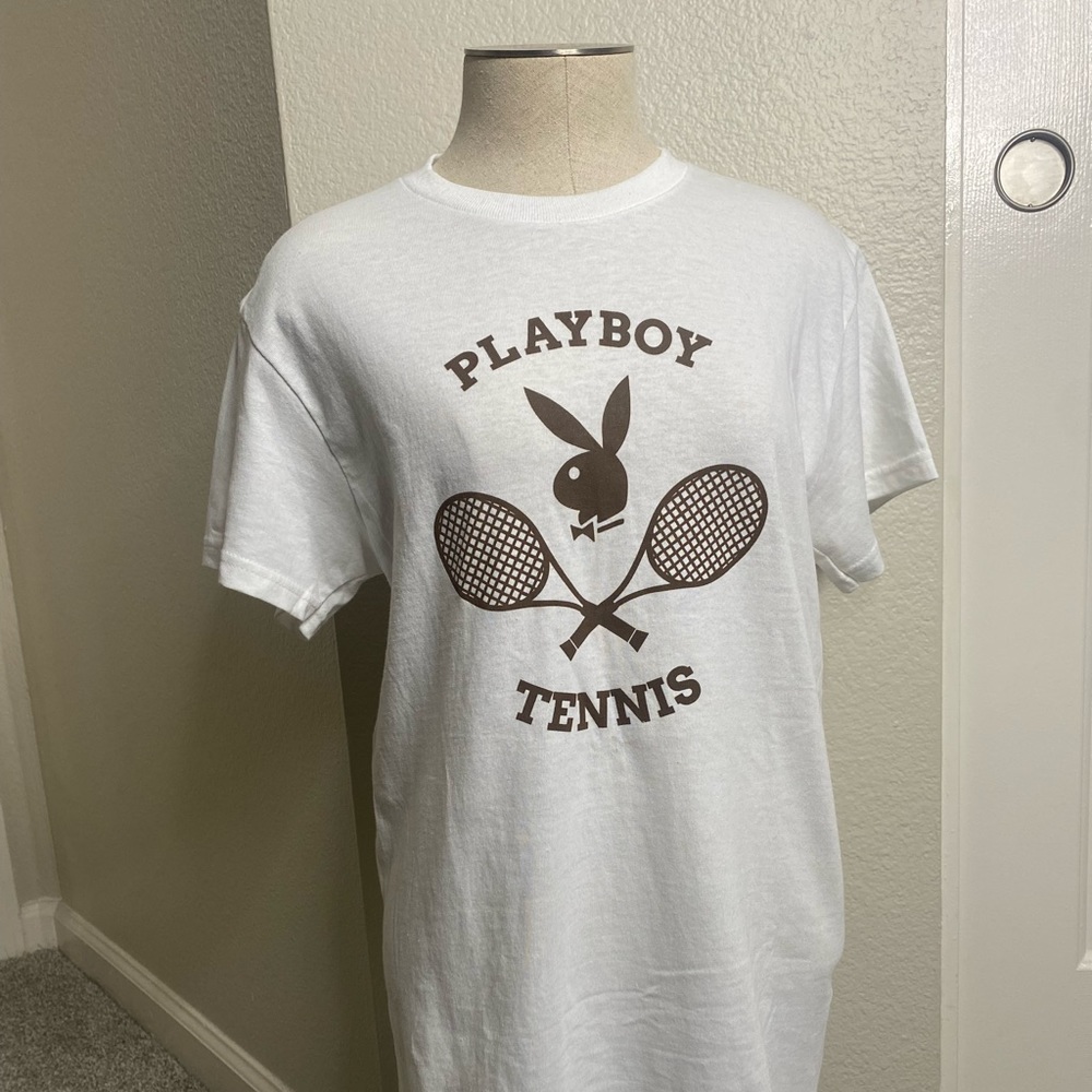 Playboy tennis T